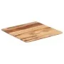 Solid acacia wood table top 25-27 mm 60x60 cm by vidaXL, Table tops - Ref: Foro24-285988, Price: 65,85 €, Discount: %