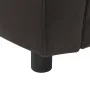 Sofá para perros cuero sintético marrón 67x41x39 cm de vidaXL, Camas para perros - Ref: Foro24-170947, Precio: 77,65 €, Descu...