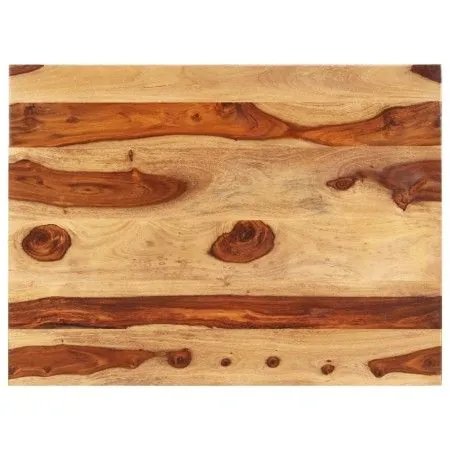 Superficie de mesa madera maciza de sheesham 25-27 mm 60x70 cm de vidaXL, Tableros para mesas - Ref: Foro24-285989, Precio: 7...
