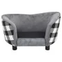 Sofá para perro felpa gris 68x38x38 cm de vidaXL, Camas para perros - Ref: Foro24-170963, Precio: 86,12 €, Descuento: %