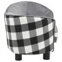 Sofá para perro felpa gris 68x38x38 cm de vidaXL, Camas para perros - Ref: Foro24-170963, Precio: 86,12 €, Descuento: %