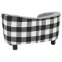 Sofá para perro felpa gris 68x38x38 cm de vidaXL, Camas para perros - Ref: Foro24-170963, Precio: 86,12 €, Descuento: %