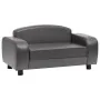 Sofá para perros cuero sintético gris 80x50x40 cm de vidaXL, Camas para perros - Ref: Foro24-170964, Precio: 115,91 €, Descue...