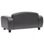 Sofá para perros cuero sintético gris 80x50x40 cm de vidaXL, Camas para perros - Ref: Foro24-170964, Precio: 115,91 €, Descue...
