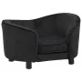 Sofá para perros felpa negro 69x49x40 cm de vidaXL, Camas para perros - Ref: Foro24-171021, Precio: 122,50 €, Descuento: %