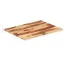 Superficie de mesa madera maciza de sheesham 25-27 mm 60x70 cm de vidaXL, Tableros para mesas - Ref: Foro24-285989, Precio: 7...