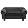 Sofá para perros felpa gris oscuro 72x45x30 cm de vidaXL, Camas para perros - Ref: Foro24-171039, Precio: 94,72 €, Descuento: %