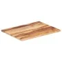 Solid sheesham wood table top 25-27 mm 60x70 cm by vidaXL, Table tops - Ref: Foro24-285989, Price: 75,48 €, Discount: %