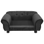 Sofá para perros felpa gris oscuro 72x45x30 cm de vidaXL, Camas para perros - Ref: Foro24-171039, Precio: 94,72 €, Descuento: %