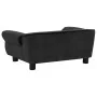 Sofá para perros felpa negro 72x45x30 cm de vidaXL, Camas para perros - Ref: Foro24-171038, Precio: 89,26 €, Descuento: %
