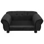 Sofá para perros felpa negro 72x45x30 cm de vidaXL, Camas para perros - Ref: Foro24-171038, Precio: 89,26 €, Descuento: %