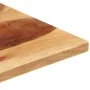 Superficie de mesa madera maciza de sheesham 25-27 mm 60x100 cm de vidaXL, Tableros para mesas - Ref: Foro24-285992, Precio: ...