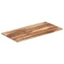 Superficie de mesa madera maciza de sheesham 25-27 mm 60x100 cm de vidaXL, Tableros para mesas - Ref: Foro24-285992, Precio: ...