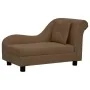 Sofá para perros con almohada marrón felpa 83x44x44 cm de vidaXL, Camas para perros - Ref: Foro24-171101, Precio: 134,62 €, D...