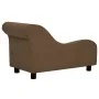 Sofá para perros con almohada marrón felpa 83x44x44 cm de vidaXL, Camas para perros - Ref: Foro24-171101, Precio: 134,62 €, D...