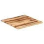 Solid sheesham wood table top 25-27 mm 70x70 cm by vidaXL, Table tops - Ref: Foro24-285995, Price: 104,91 €, Discount: %