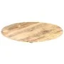 Superficie de mesa redonda madera maciza de mango 15-16 mm 50cm de vidaXL, Tableros para mesas - Ref: Foro24-286000, Precio: ...