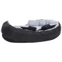 Cojín para perro reversible y lavable gris y negro 110x80x23 cm de vidaXL, Camas para perros - Ref: Foro24-171209, Precio: 59...