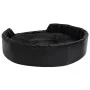 Cama para perros felpa y cuero sintético negra 90x79x20 cm de vidaXL, Camas para perros - Ref: Foro24-171263, Precio: 79,00 €...