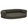 Colchón para cama de perro ergonómico gris oscuro 75x53 cm de vidaXL, Camas para perros - Ref: Foro24-171290, Precio: 65,69 €...