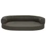 Colchón para cama de perro ergonómico gris oscuro 75x53 cm de vidaXL, Camas para perros - Ref: Foro24-171290, Precio: 65,69 €...