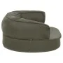 Colchón para cama de perro ergonómico aspecto lino gris 60x42cm de vidaXL, Camas para perros - Ref: Foro24-171289, Precio: 44...