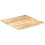 Superficie de mesa madera maciza de mango 25-27 mm 70x70 cm de vidaXL, Tableros para mesas - Ref: Foro24-286027, Precio: 100,...