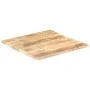 Superficie de mesa madera maciza de mango 25-27 mm 70x70 cm de vidaXL, Tableros para mesas - Ref: Foro24-286027, Precio: 100,...