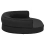 Colchón de cama de perro ergonómico aspecto lino negro 75x53cm de vidaXL, Camas para perros - Ref: Foro24-171308, Precio: 81,...