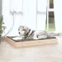 Cama para perros madera maciza de pino 101,5x74x9 cm de vidaXL, Camas para perros - Ref: Foro24-820866, Precio: 51,95 €, Desc...