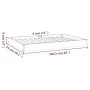 Cama para perros madera maciza de pino 101,5x74x9 cm de vidaXL, Camas para perros - Ref: Foro24-820866, Precio: 51,95 €, Desc...
