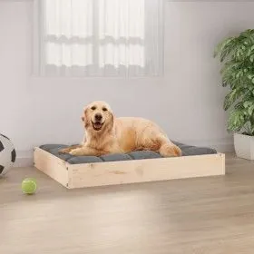 Cama para perros madera maciza de pino 71,5x49x9 cm de vidaXL, Camas para perros - Ref: Foro24-820856, Precio: 32,83 €, Descu...