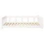 Cama para perros madera maciza de pino blanco 105,5x75,5x28 cm de vidaXL, Camas para perros - Ref: Foro24-820203, Precio: 86,...