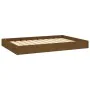 Cama para perros madera maciza pino marrón miel 91,5x64x9 cm de vidaXL, Camas para perros - Ref: Foro24-820864, Precio: 52,24...