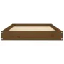 Cama para perros madera maciza pino marrón miel 91,5x64x9 cm de vidaXL, Camas para perros - Ref: Foro24-820864, Precio: 52,24...