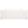 Cama para perros madera maciza de pino blanco 95,5x65,5x28 cm de vidaXL, Camas para perros - Ref: Foro24-821458, Precio: 80,3...