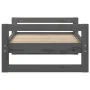 Cama para perros madera maciza de pino gris 65,5x50,5x28 cm de vidaXL, Camas para perros - Ref: Foro24-821474, Precio: 39,82 ...