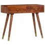 Solid acacia wood console table 90x35x76 cm by vidaXL, Side tables - Ref: Foro24-286174, Price: 148,73 €, Discount: %