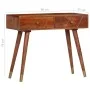 Mesa consola de madera maciza de acacia 90x35x76 cm de vidaXL, Mesas auxiliares - Ref: Foro24-286174, Precio: 148,73 €, Descu...