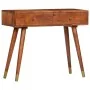 Solid acacia wood console table 90x35x76 cm by vidaXL, Side tables - Ref: Foro24-286174, Price: 148,73 €, Discount: %