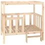 Cama para perros madera maciza de pino 105,5x83,5x100 cm de vidaXL, Camas para perros - Ref: Foro24-822387, Precio: 118,74 €,...
