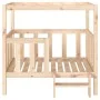 Cama para perros madera maciza de pino 105,5x83,5x100 cm de vidaXL, Camas para perros - Ref: Foro24-822387, Precio: 118,74 €,...