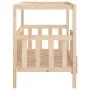 Cama para perros madera maciza de pino 105,5x83,5x100 cm de vidaXL, Camas para perros - Ref: Foro24-822387, Precio: 118,74 €,...