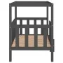 Cama para perros madera maciza de pino gris 105,5x83,5x100 cm de vidaXL, Camas para perros - Ref: Foro24-822389, Precio: 102,...