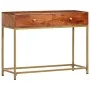 Solid acacia wood console table 100x35x76 cm by vidaXL, Side tables - Ref: Foro24-286175, Price: 144,12 €, Discount: %