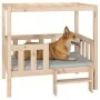 Cama para perros madera maciza de pino 95,5x73,5x90 cm de vidaXL, Camas para perros - Ref: Foro24-822382, Precio: 101,29 €, D...