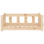 Cama para perros madera maciza de pino 75,5x55,5x28 cm de vidaXL, Camas para perros - Ref: Foro24-833253, Precio: 52,84 €, De...