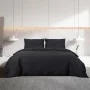 Black light microfiber duvet cover set 135x200 cm by vidaXL, Duvet covers - Ref: Foro24-135974, Price: 16,86 €, Discount: %