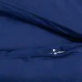 Juego de funda nórdica microfibra ligera azul marino 135x200 cm de vidaXL, Fundas de nórdico - Ref: Foro24-136006, Precio: 27...
