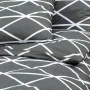 Juego de funda nórdica algodón gris 140x200 cm de vidaXL, Fundas de nórdico - Ref: Foro24-136049, Precio: 23,79 €, Descuento: %